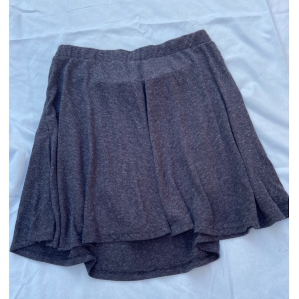 Grey circle skirt